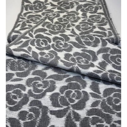 Cotton Fabric - Wild Rose White