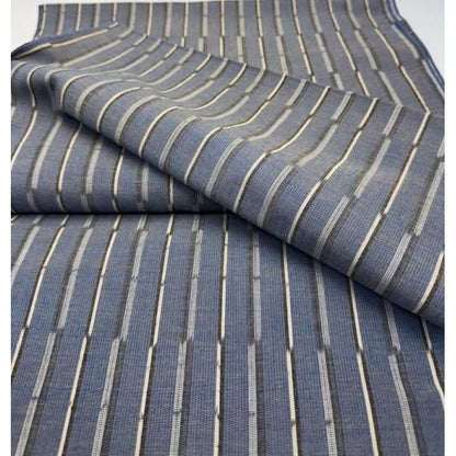 Cotton Fabric - Dandan Pattern Blue-Beige