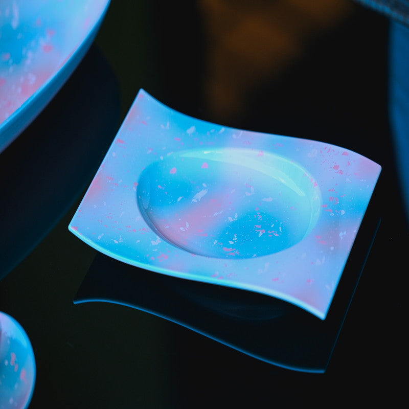 لوحة - ضوء المسافر على شكل موجة