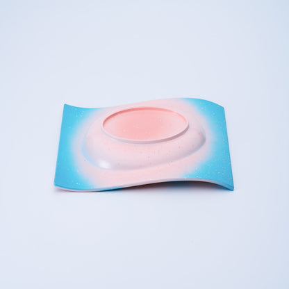 لوحة - ضوء المسافر على شكل موجة