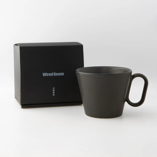 Mug - Arita-yaki Black Matt Regular, Lifelong Companion