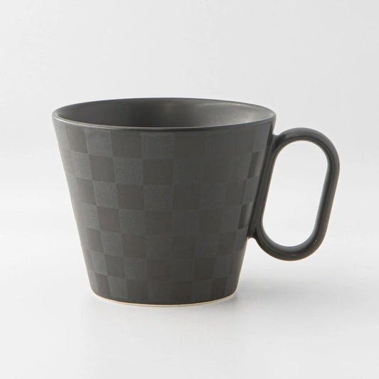 Mug - Arita-yaki Ichimatsu Checkerboard, Lifelong Companion