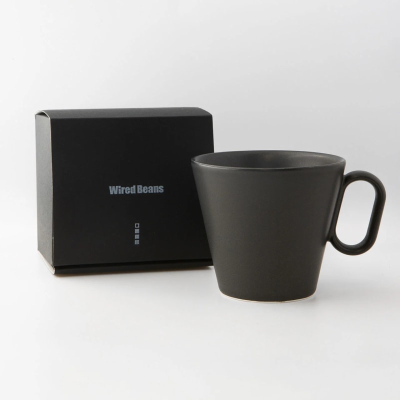 Mug - Arita-yaki Black Matt Large, Lifelong Companion