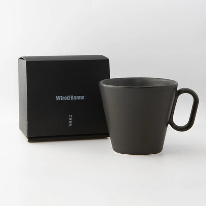 Mug - Arita-yaki Black Matt Large, Lifelong Companion