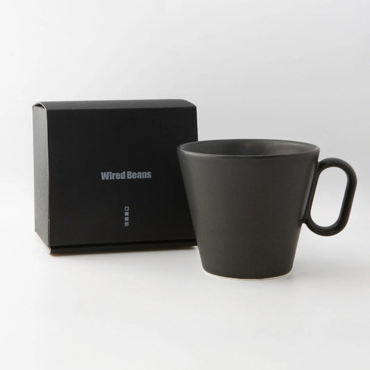 Mug - Arita-yaki Black Matt Large, Lifelong Companion