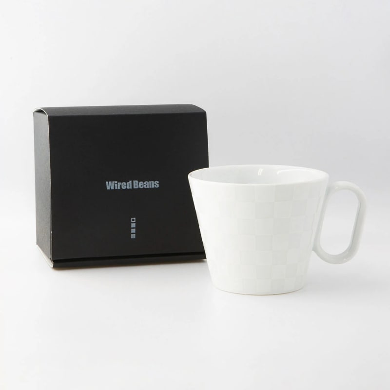 Mug - Arita-yaki Ichimatsu Checkerboard, Lifelong Companion