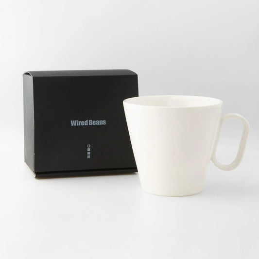 Mug - Mino-yaki White Matt Large, Lifelong Companion