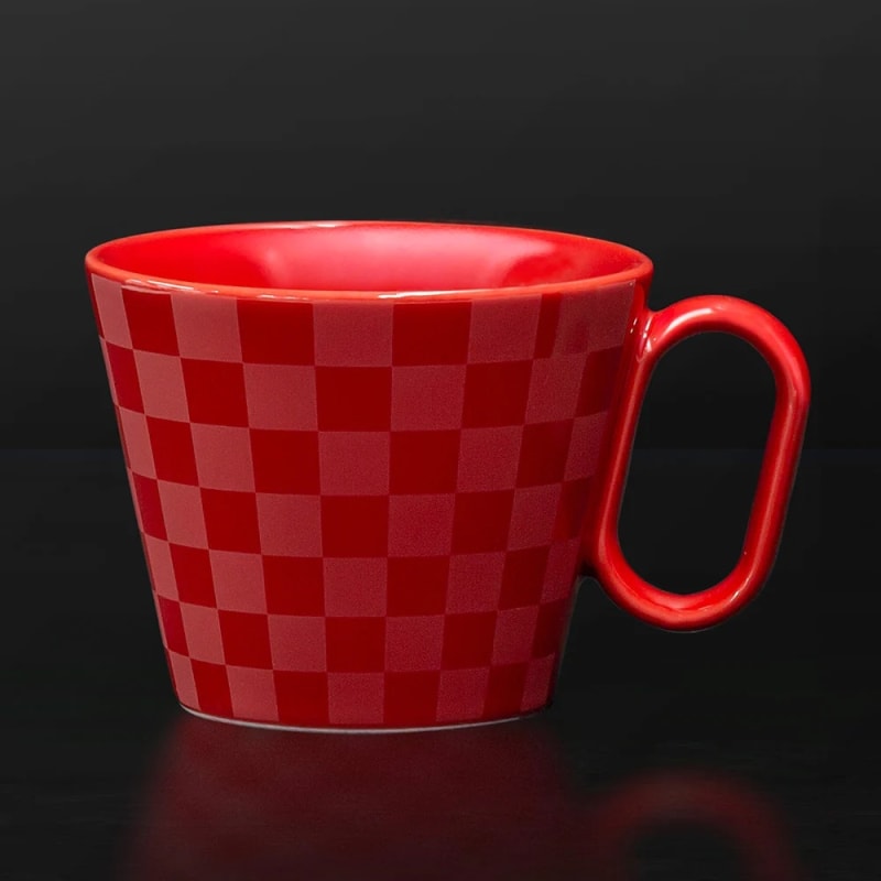 Mug - Arita-yaki Ichimatsu Checkerboard, Lifelong Companion