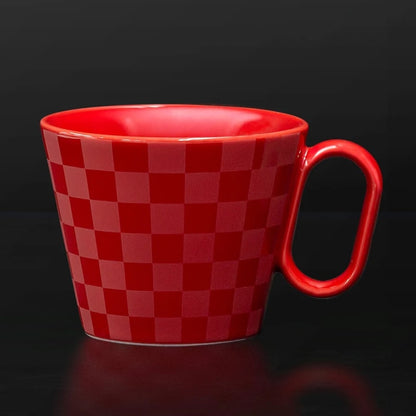 Mug - Arita-yaki Ichimatsu Checkerboard, Lifelong Companion