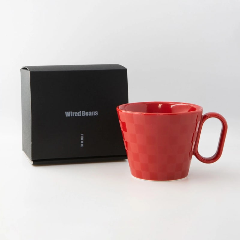 Mug - Arita-yaki Ichimatsu Checkerboard, Lifelong Companion