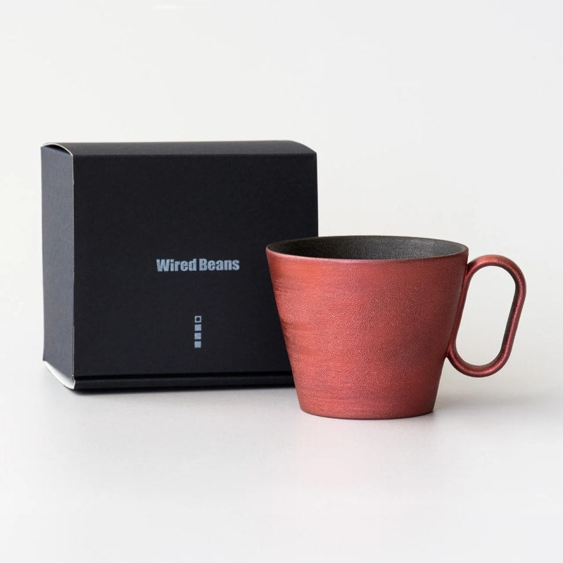 Mug - Arita-yaki Hakeme Red, Lifelong Companion