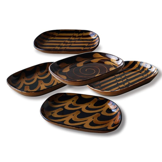 Sandwich Tray Set - SLIP CHOCOLATE