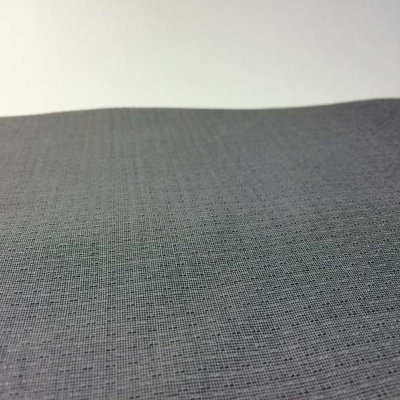 Cotton Fabric - Yame Tsumugi Solid Nezumi