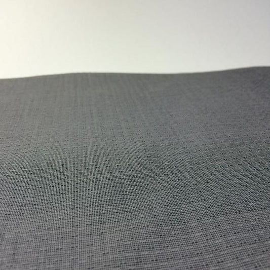 Cotton Fabric - Yame Tsumugi Solid Nezumi