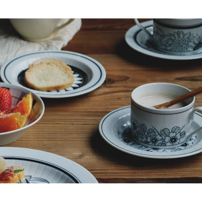 Tasse et soucoupe - Fleur Antico