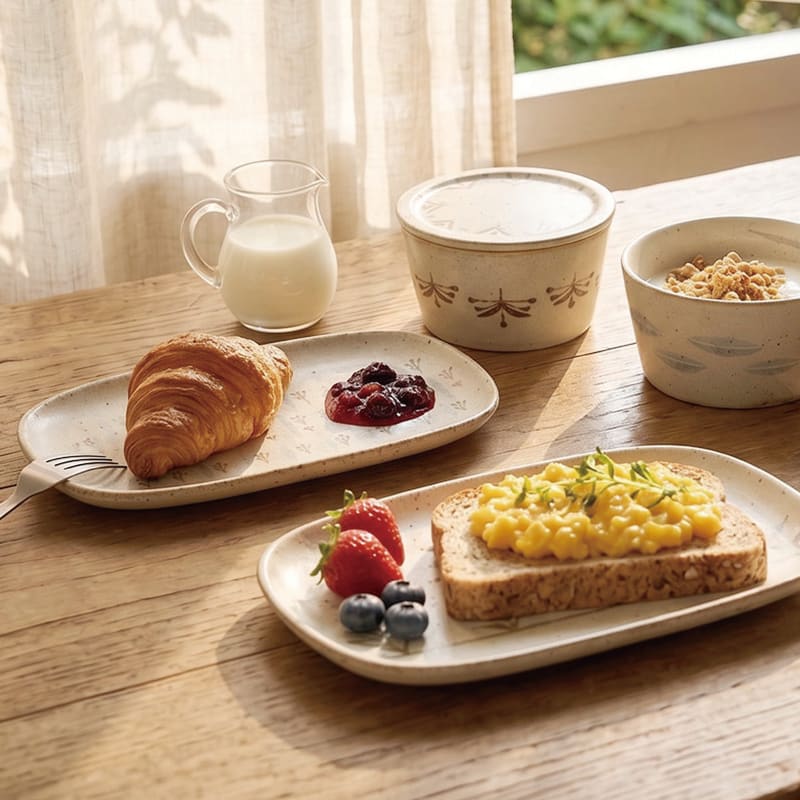 Morning Plate Set (2 pieces) - Blanton