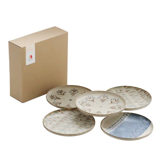 Dessert Plate Set (5 pieces) - Blanton