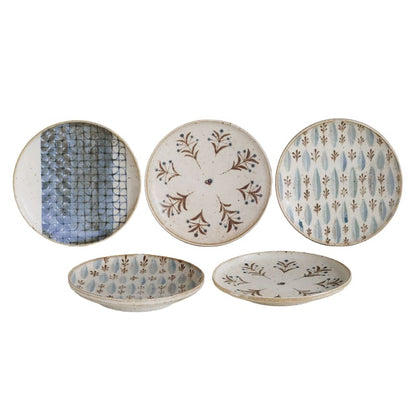 Dessert Plate Set (5 pieces) - Blanton