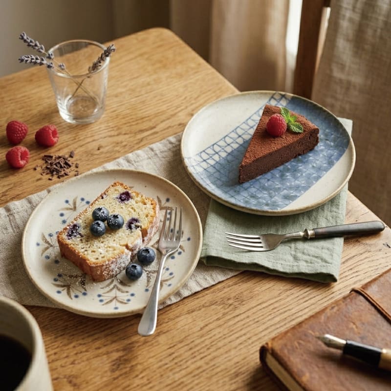 Dessert Plate Set (5 pieces) - Blanton