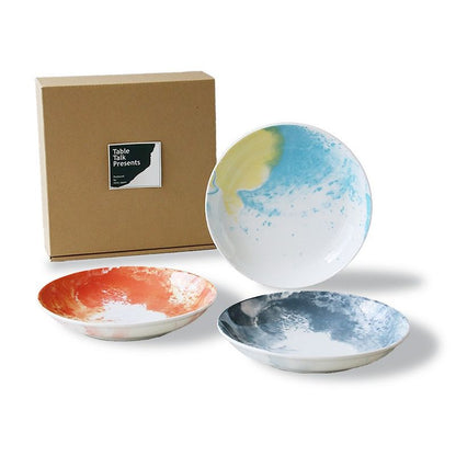 Trio Plate - cosmos (Size Large)