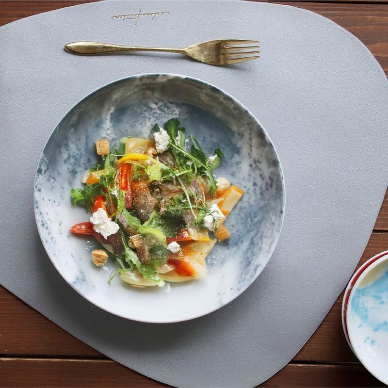 Trio Plate - cosmos (Size Large)