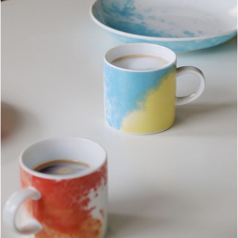 Mug Pair - cosmos