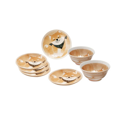 Appetizer Dish Set & Multi-Bowl Pair - Warainu