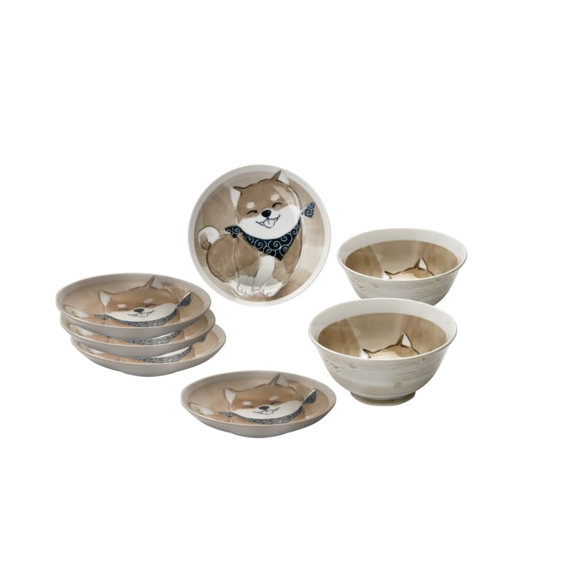 Appetizer Dish Set & Multi-Bowl Pair - Warainu