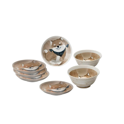Appetizer Dish Set & Multi-Bowl Pair - Warainu