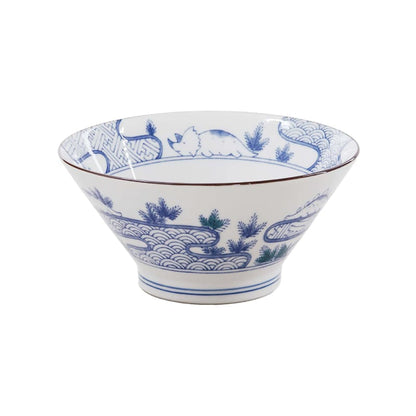 Han-don Bowl Set (3 pieces) - Blue Ocean Dragon