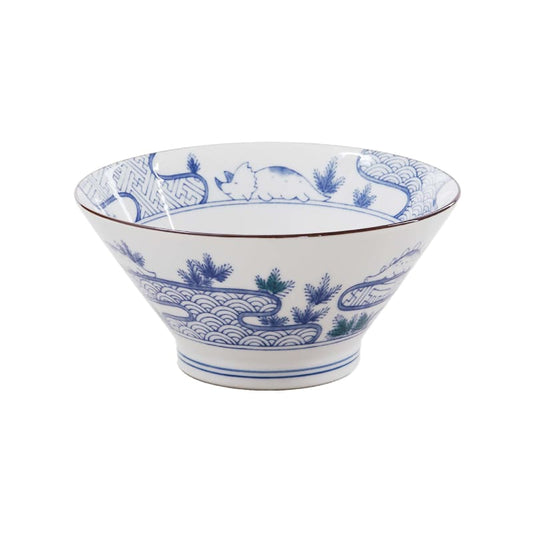 Han-don Bowl Set (3 pieces) - Blue Ocean Dragon