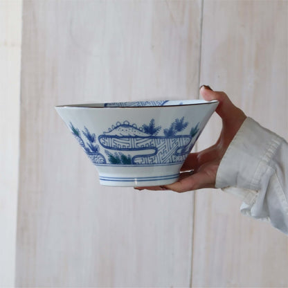 Han-don Bowl Set (3 pieces) - Blue Ocean Dragon