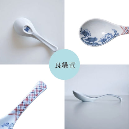 Ramen Spoon (Renge) Set (2 pieces) - Edokko Kyoryu