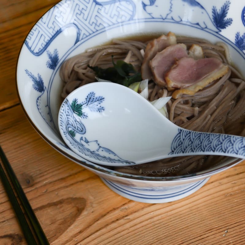 Ramen Spoon (Renge) Set (2 pieces) - Edokko Kyoryu