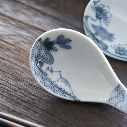 Ramen Spoon (Renge) Set (2 pieces) - Edokko Kyoryu