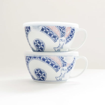 Soup Mug - Shozui-ryu with Lid