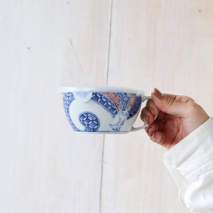 Soup Mug - Shozui-ryu with Lid