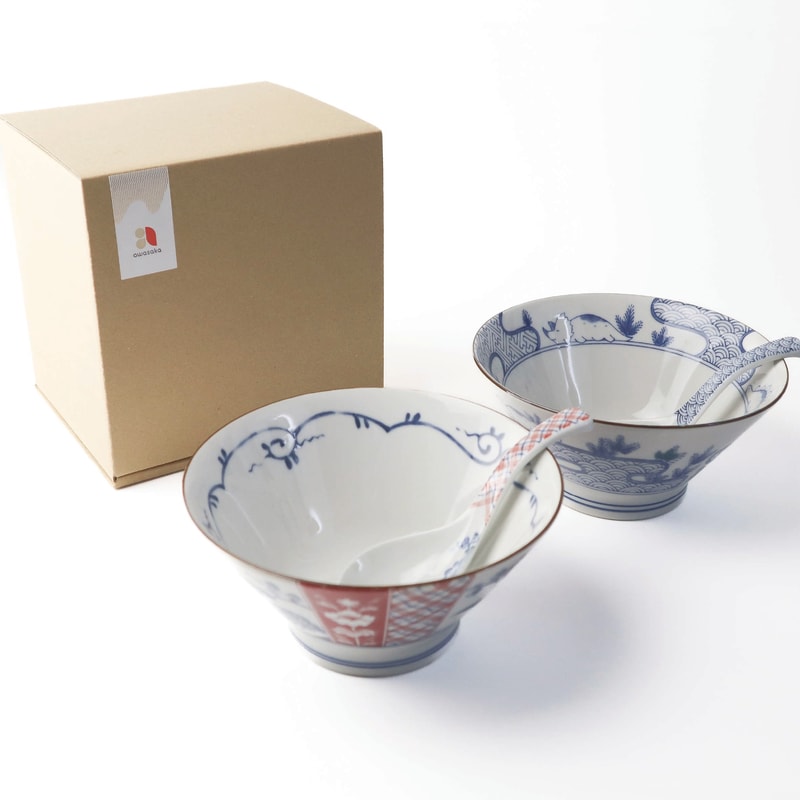 Han-don & Spoon Pair Set - Edokko Kyoryu 