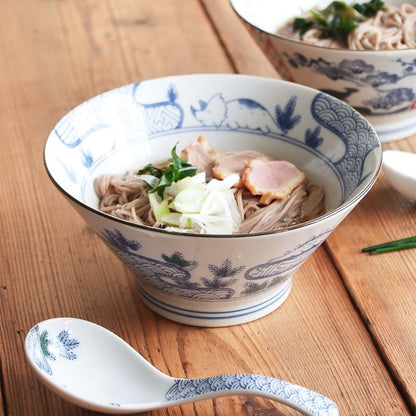 Han-don & Spoon Pair Set - Edokko Kyoryu