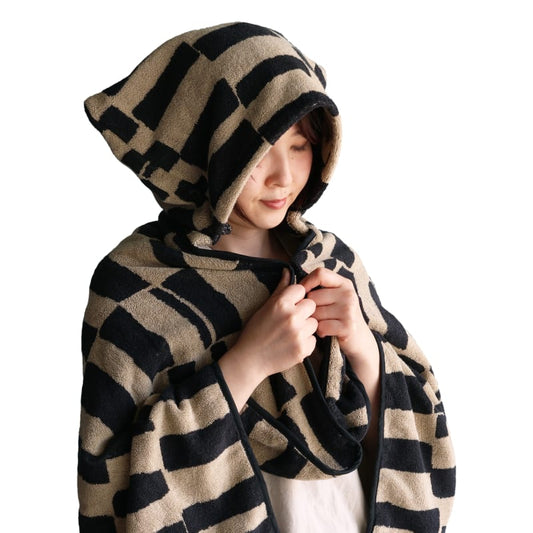 Imabari -Pillow Cover & 2-Way Hooded Towel SOLU