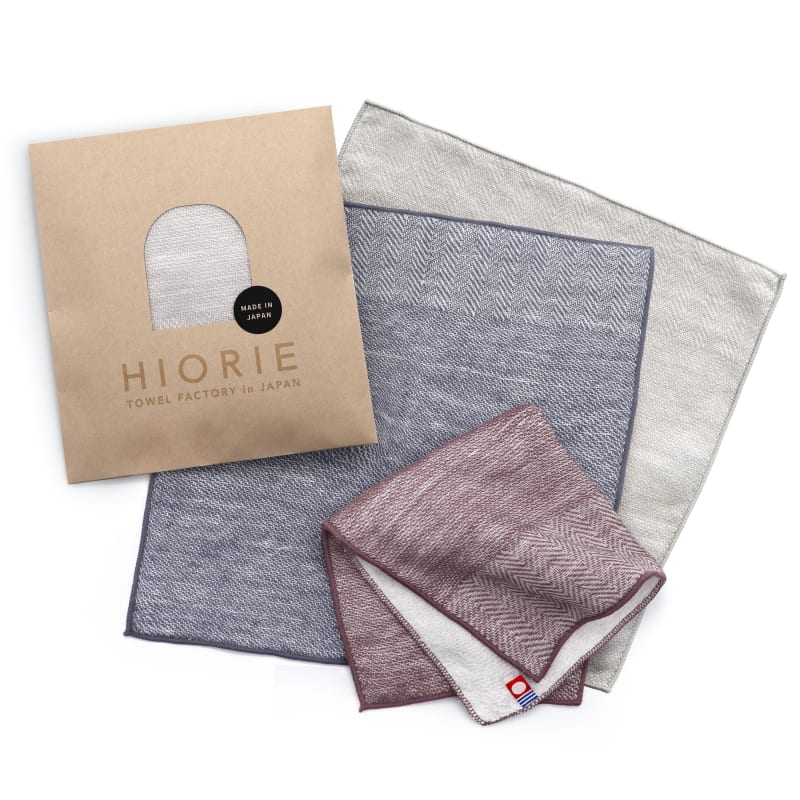 Imabari - Handkerchief Towel Fluffy Gauze 3-Pack