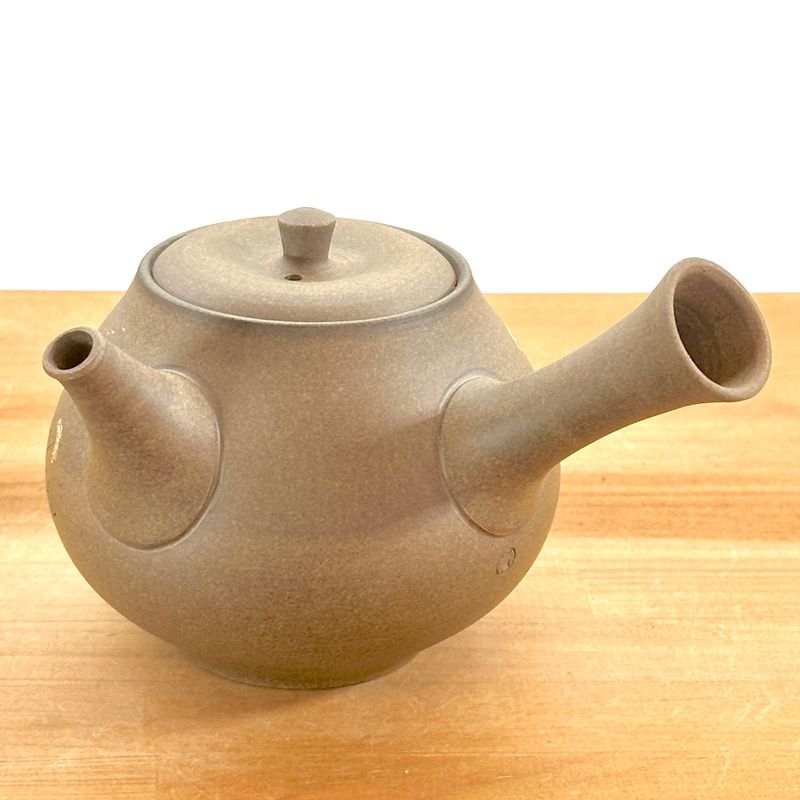 Teapot - SEIHO Unglazed Stoneware Tama Shape Hagi