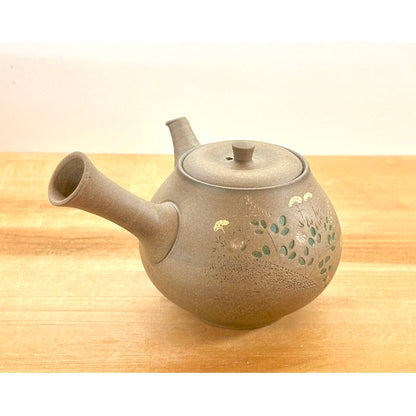 Teapot - SEIHO Unglazed Stoneware Tama Shape Hagi