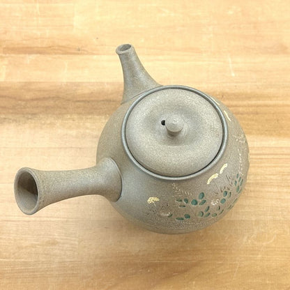 Teapot - SEIHO Unglazed Stoneware Tama Shape Hagi