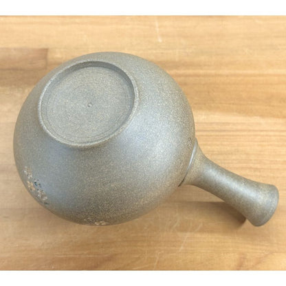 Teapot - SEIHO Unglazed Stoneware Tama Shape Sakura Butterfly