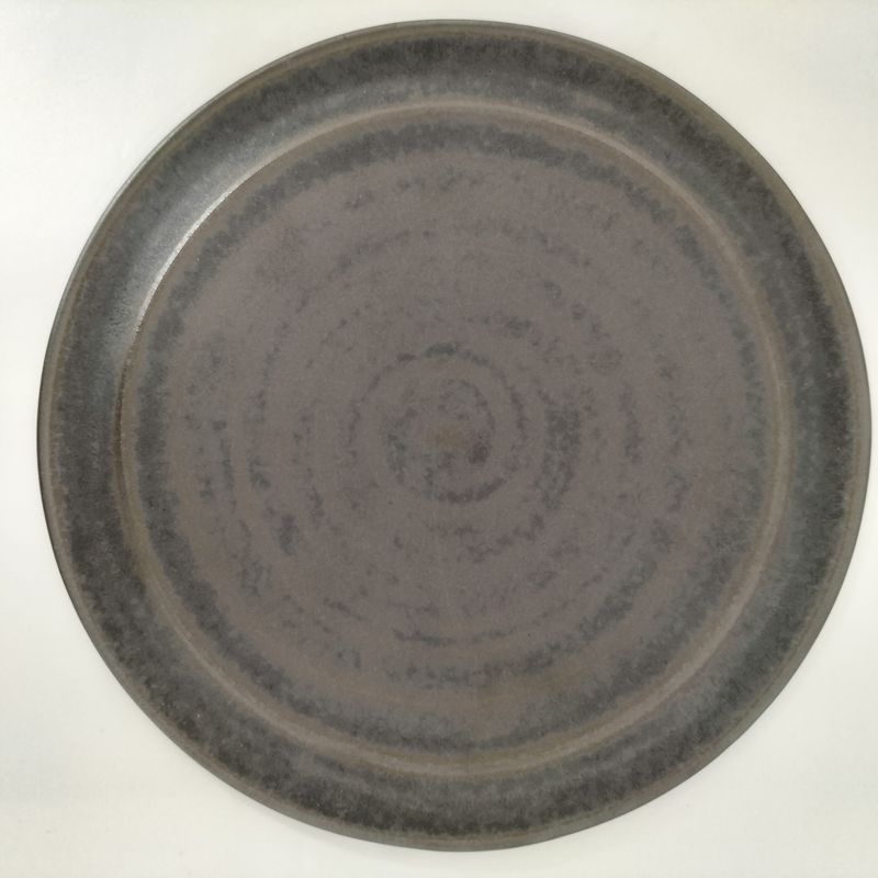 Kiyomizu Ware Series "Mat" Flat Plate - Size Large