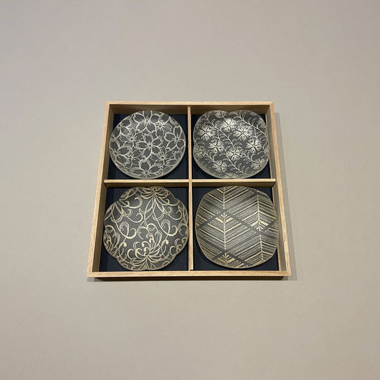 Small Plate - toumei x Itoko 4pcs