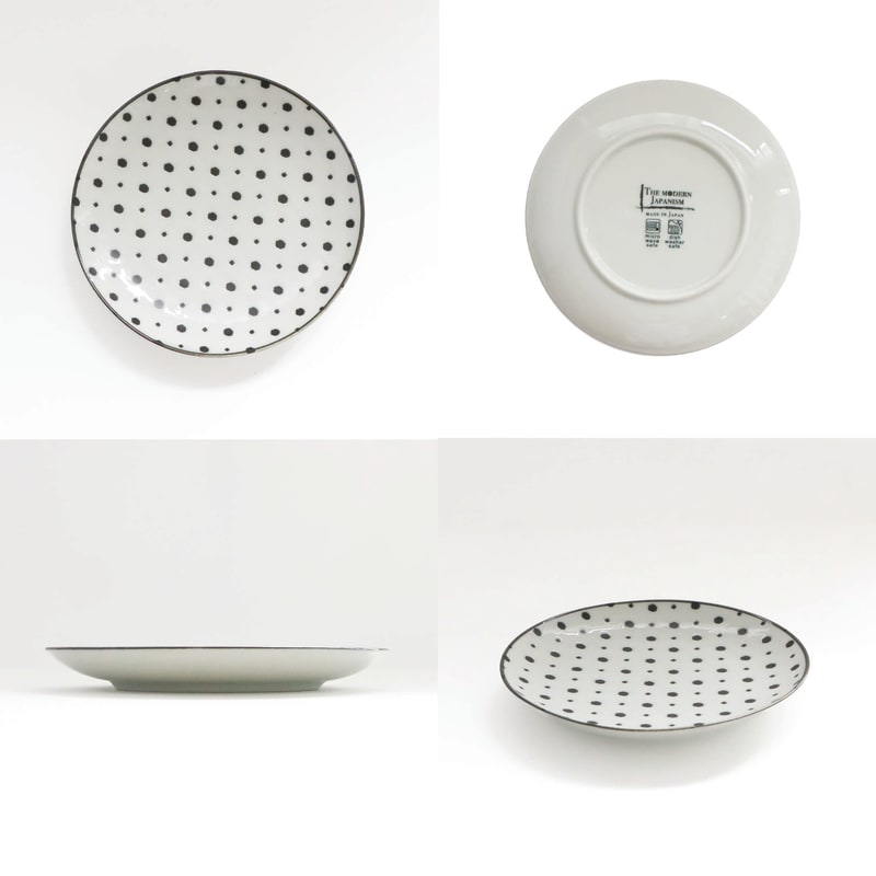 Pair Coffee Cup and Saucer - Ichimatsu/Mame-shibori