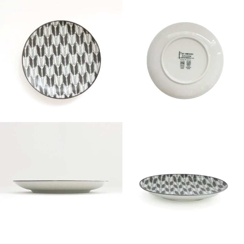 Pair Coffee Cup and Saucer - Asanoha/Yagasuri