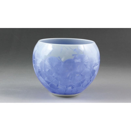 Tea Bowl - FLOWER CRYSTAL Blue